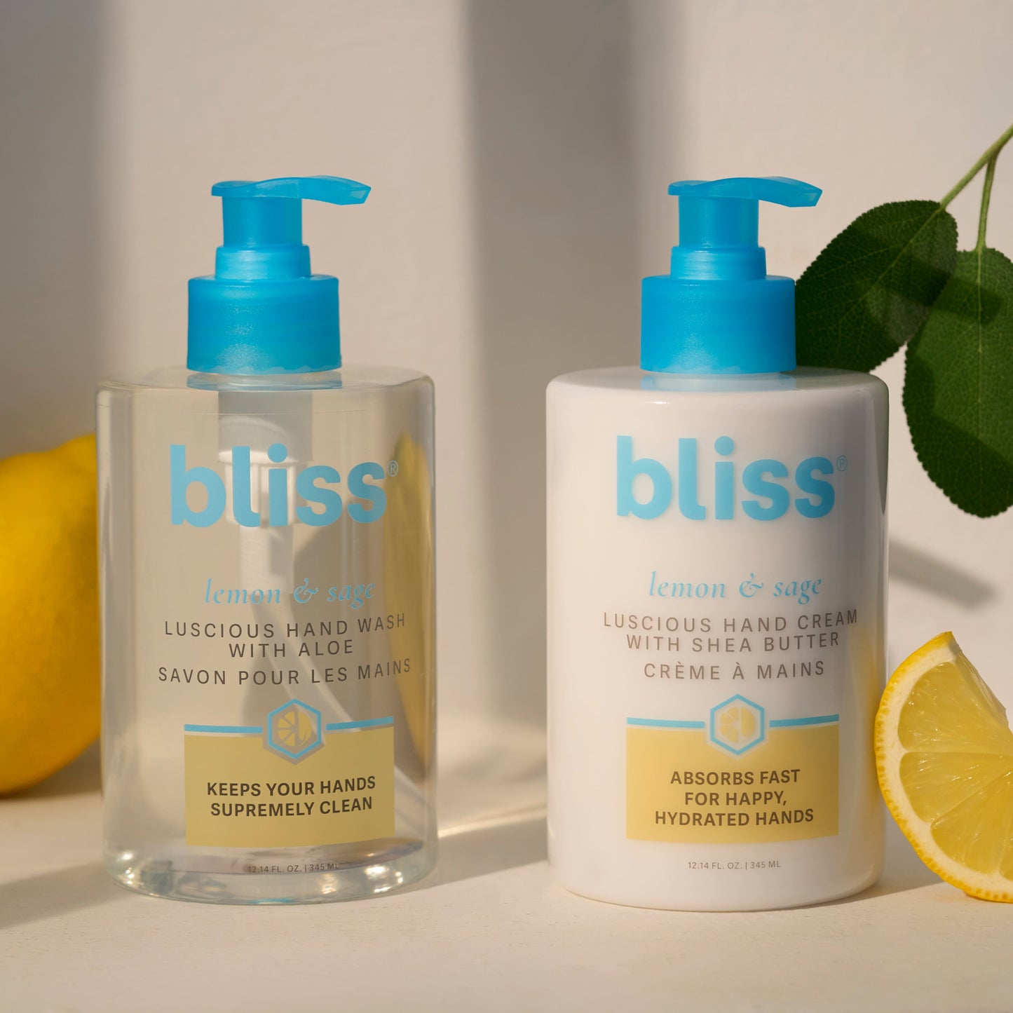 Lemon & Sage Happy Hands Cream & Wash