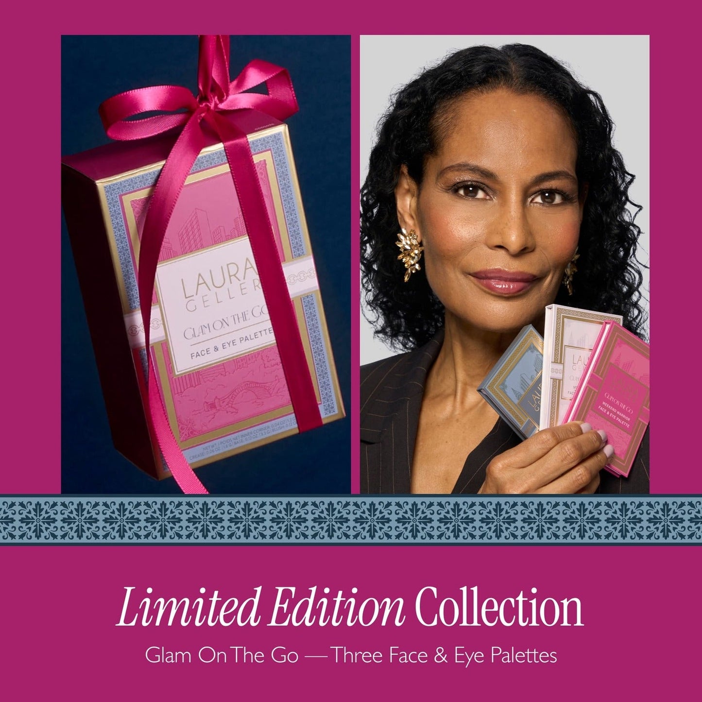 Glam on the Go Face + Eye Palette